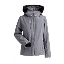 Nils Cosette X Faux Fur Jkt (GRAPHITE) 